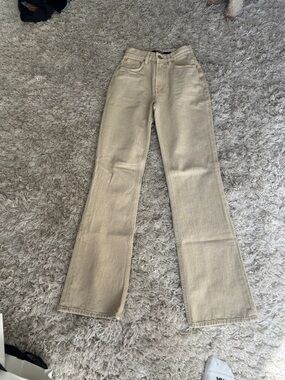 Jacquemus Light Beige Flared Jeans
